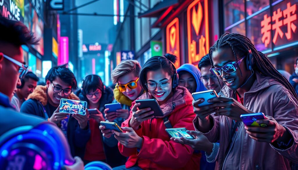 Multiplayer Games auf Mobilgeräten