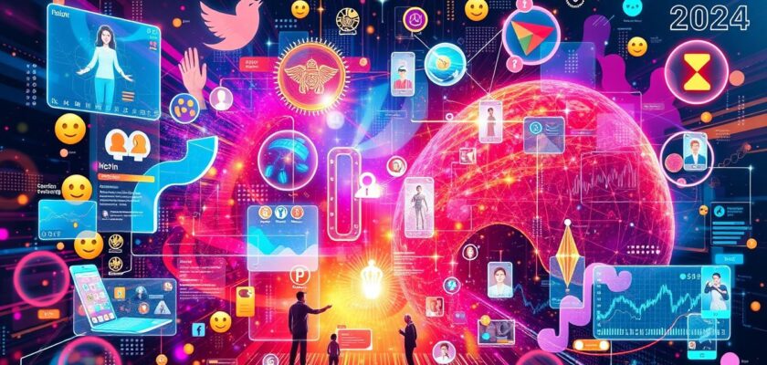 Welche Trends den sozialen Medien 2024 prägen werden
