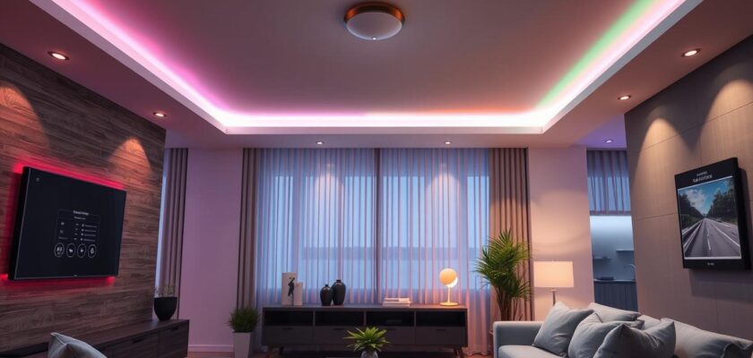 Wie man Beleuchtung in ein Smart Home integriert